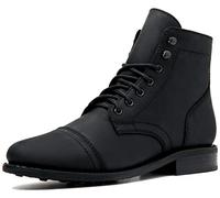Thursday Boot Company Men's Captain Rugged & Resilient Lace-up Boot, Black Matte, 7.5 UK