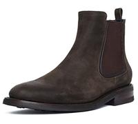 Thursday Boot Company Men's Duke Chelsea Boot, Dark Olive Suede, 8 UK