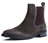 Thursday Boot Company Women’s Duchess Chelsea Boot, Dark Olive Suede, 6 UK