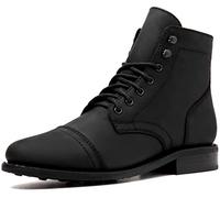 Thursday Boot Company Women's Captain Lace-up Ankle Boot, Black Matte, 5 UK