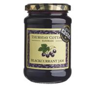 Thursday Cottage Blackcurrant Jam 112g Sweet and Tangy Fruit Preserve Artisan Style Prepared with 40g Fruit per 100g