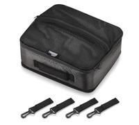 THURSO SURF Paddleboard Cooler Deck Bag - Water-Resistant Portable Insulated Soft Cooler with Mesh Top Pocket for SUP, Kayak, and Camping | Fits 10 Cans (Carbon)