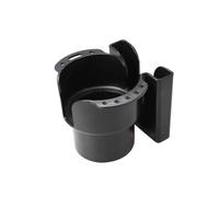 THURSO SURF Paddleboard Cup Holder 2-in-1 Anti-Flip Drink & Phone Holder for SUP Kayak Canoe Boat Durable TPE Paddle Board Accessory Water Bottle Holder for Surfing & Fishing Black