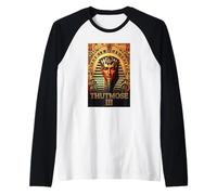 Thutmose III Ancient King of Egypt Raglan Baseball Tee