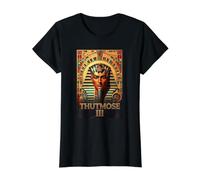 Thutmose III Ancient King of Egypt Value Graphic T-Shirt, Women, Black, S