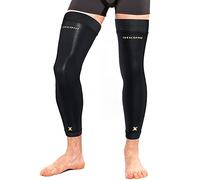 Thx4COPPER 1 Pair Full Leg Compression Sleeves,Anti Slip Long Knee Brace,Thigh Calf Support Protector for ACL,Meniscus Tear,Running,Basketball,Cycling,Knee pain relief Arthritis Recovery,Women &Men