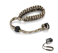 THXFUNAREA Camouflage Camera Wrist Strap with 1/4" D Ring, Adjustable Hand Strap for Insta 360 X3 and Action Cameras, Outdoor Photography, Secures Your Camera on Adventure