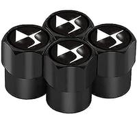 THXGFW 4 Pcs Alloy Car Tyre Valve Caps for Citroen C5 Break, Anti Corrosion Premium Car Tire Accessories Upgrade Vehicle's Style Protection,A