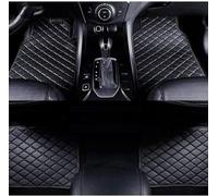 THXGFW 4 Pcs PU Leather Car Floor Mat Set for KIA Ceed 2018-2024, All-Weather Car Mats Lightweight Anti-Slip Car Floor Mats Right Hand Drive,A