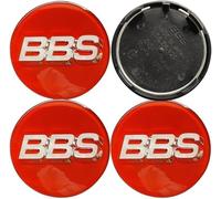 THXGFW 4Pcs Hub Centre Caps for BBS 68MM, Waterproof Anti Dust Hub Cover Car Wheel Rims Protectors Exterior Decoration Accessories,B