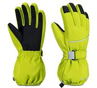 ThxToms Kids Winter Ski Gloves | Windproof, Waterproof and Warmth | Oxford Cloth Palm Thicken Cold Weather Gloves -15℃ | Outdoor Sports Snowboard Bikes | Boys and Girls
