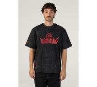 Thy Art Is Murder - Logo Acid Wash Premium - T-Shirt - black - XL - 100% Organic Cotton XL
