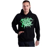 Thy Art Is Murder - Logo Strain - Hoodie - black - L - 50% Cotton, 50% Polyester L