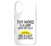 Thy Word Is A Lamp Unto My Feet And A Light Unto My Path KJV Case for iPhone 17