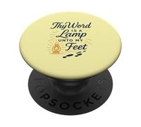 Thy Word is a Lamp Unto My Feet PopSockets Adhesive PopGrip