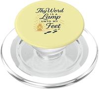 Thy Word is a Lamp Unto My Feet PopSockets PopGrip for MagSafe