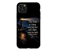 Thy Word is a Lamp unto My Feet - Psalm 119:10 Faith Verse Case for iPhone 11 Pro Max