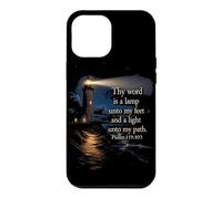 Thy Word is a Lamp unto My Feet - Psalm 119:10 Faith Verse Case for iPhone 12 Pro Max