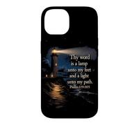 Thy Word is a Lamp unto My Feet - Psalm 119:10 Faith Verse Case for iPhone 14