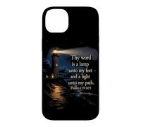 Thy Word is a Lamp unto My Feet - Psalm 119:10 Faith Verse Case for iPhone 14 Plus