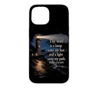 Thy Word is a Lamp unto My Feet - Psalm 119:10 Faith Verse Case for iPhone 15