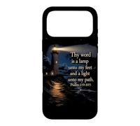 Thy Word is a Lamp unto My Feet - Psalm 119:10 Faith Verse Case for iPhone 17 Pro Max