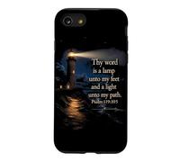 Thy Word is a Lamp unto My Feet - Psalm 119:10 Faith Verse Case for iPhone SE (2020) / 7/8