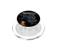Thy Word is a Lamp unto My Feet - Psalm 119:10 Faith Verse PopSockets PopGrip for MagSafe