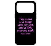Thy Word Is A Lamp Unto My Feet Psalms 119:105 Faith Verse Case for iPhone 17 Pro Max