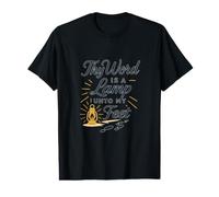 Thy Word is a Lamp Unto My Feet Value Graphic T-Shirt