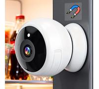 Thybro Magnetic Security Camera Wireless - 2K HD Video, AI Motion Detection, Battery Powered, 360°, 2-Way Audio,IR Color Night Vision, Waterproof, Outdoor & Indoor Surveillance