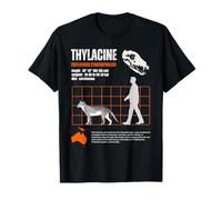 Thylacine Facts, Marsupial, Wildlife and Cryptozoology T-Shirt