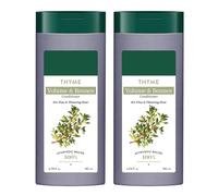 Thyme Volume Conditioner | For Fine & Thinning Hair | Adds Volume & Bounce | Thickens Follicles | 100% Botanical Extracts | Peppermint Infused | For All Hair Types | 180ml (Pack of 2)