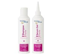 THYMUSKIN Forte Set: for Hair Loss Due to Chemotherapy. Stimulates Hair Growth. Set (1 x 200 ml Shampoo + 1 x 200 ml Serum Gel)