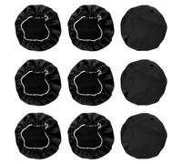 Thyonta 10 Pcs Anti Spike Drink Cover - Portable, Secure, Anti-Dust, Nighttime Drink Cover with Straw Hole (Multicolor)