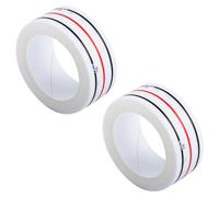 Thyonta 2 PCS Patchwork Sewing Tape Positioning Diagonal Straight Positioning Tape for Tailoring Easy to Tear Off Without Leaving Adhesive Easy to Use