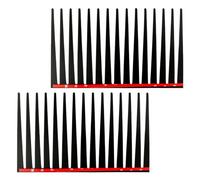 Thyonta 2PCS Car Eyelash Stickers Funny Cute Car Headlights False Eyelashes Personalised Decorative Stickers for All Kinds of Car Models