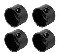 Thyonta 4 Pack Curtain Rod Finials Iron End Caps for 28mm Curtain Poles