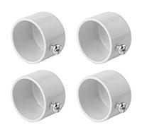 Thyonta 4 Pack Curtain Rod Finials Iron End Caps for 28mm Curtain Poles