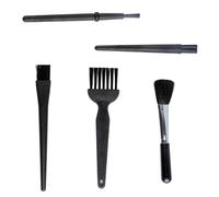 Thyonta 5 Pieces Cleaning Brush Computer Keyboard Screen Digital SLR Camera Lens Small Appliances Computer Accessories Portable Antistatic Brush