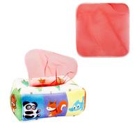 Thyonta Early Learning Torn Tissue Box Set Children's Draw Music Cloth Intellectual Development Toys for Cultivating Children's Hands and Brains