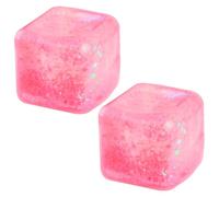 Thyonta Fidget Toys ,2PCS Cube Fidget Toys Squishy Toy Stress Balls Sensory Toys for Autism Squishy Toys to Release Pressure for Kids Adults(Pink)