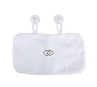 Thyonta Non-Slip Bathtub Inflatable Cushion Embroidered Bath Pillow with Suction Cup Inflatable Suitable for Bathroom SPA Bath