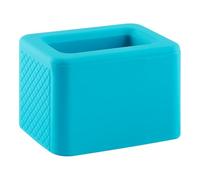 Thyonta Silicone Car Seat Belt Clip Holder Durable Booster Seatbelt Retainer Easy-to-Install Seat Belt Fastener Thickened Design for Stability and Convenience (Blue)
