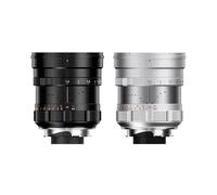 Thypoch Simera 21mm/28mm/35mm/50mm/75mm F1.4 Full Frame Manual Lens,Compatible For Leica, M M240 M3 M5 M6 M7 M8 M9 M10 Mount Cameras(21mm F1.4,Silver)