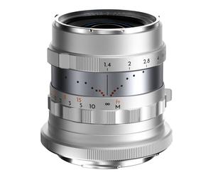Thypoch Simera Full-frame 28mm F/1.4 for Canon-RF mount, Silver