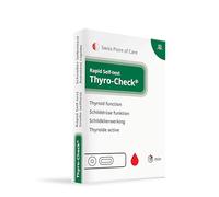 THYRO-Check® Swiss Point Of Care - Quick self-test to detect hypothyroidism, determines increased TSH values