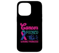 Thyroid Cancer Cancer Pick The Wrong Princess Thyroidectomy Case for iPhone 14 Pro Max