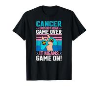 Thyroid Cancer Does Not Mean Game Over Thyroid Awareness T-Shirt