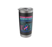 Thyroid Cancer Nutrition Man Thyroid Survivor Thyroid Cancer Stainless Steel Insulated Tumbler